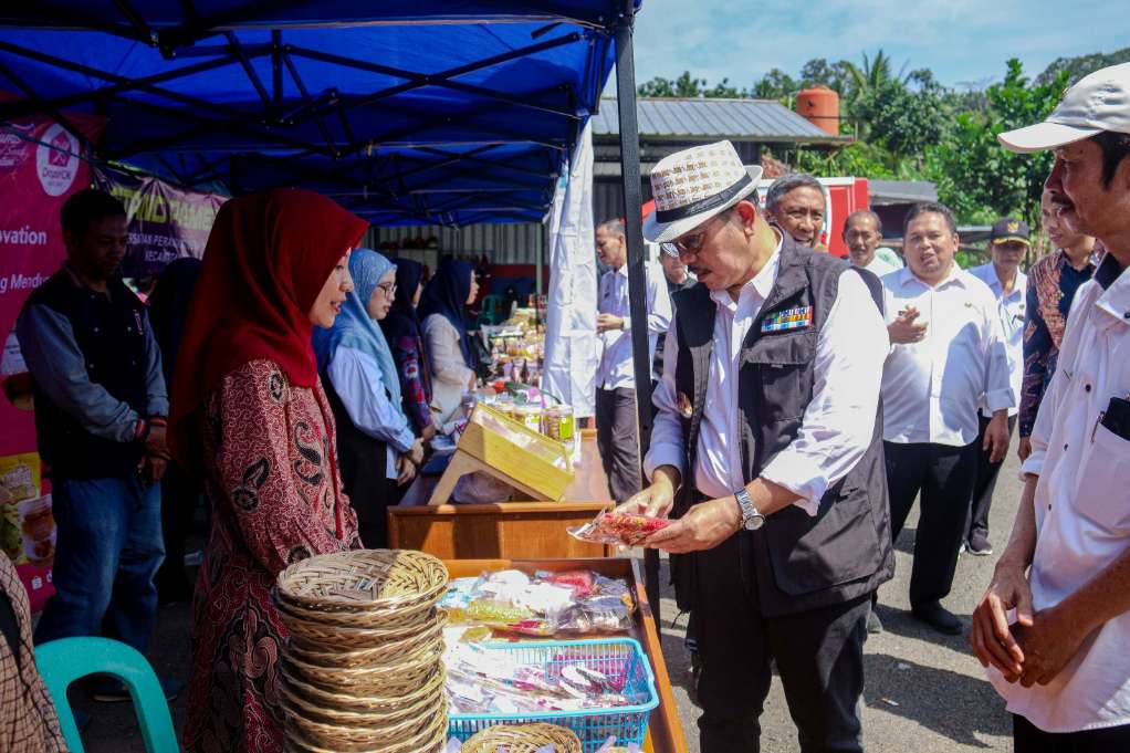 Jelang HBKN Pemkab Ciamis Adakan Oprasi Pasar Murah di Rancah