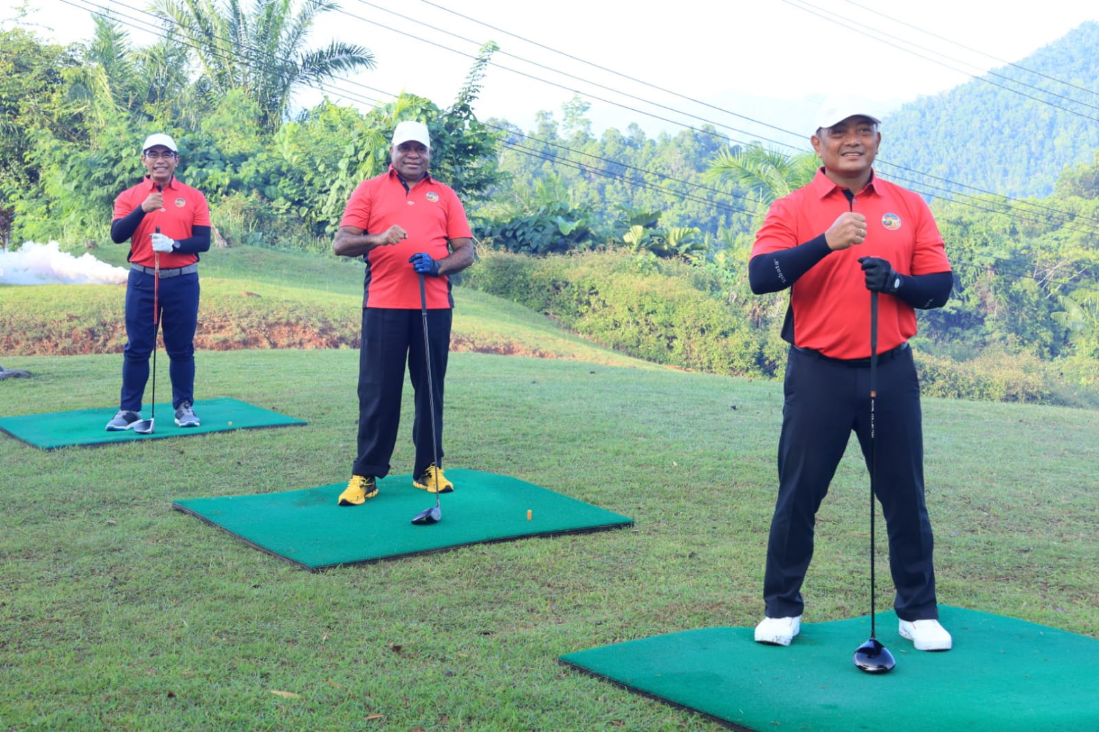 Kapolda Papua Hadiri Pembukaan Turnamen Golf Memperingati HUT ke-61 Kodam XVII/Cenderawasih
