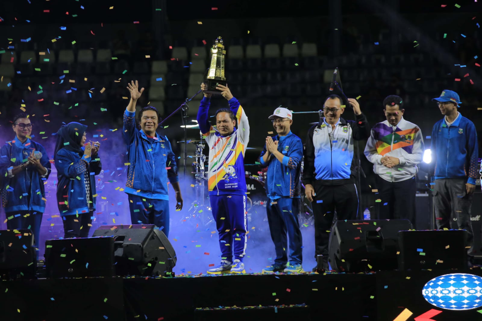 Luar Biasa !! Kota Tangerang Berhasil Kawinkan Gelar Juara Umum POPDA dan PORPROV