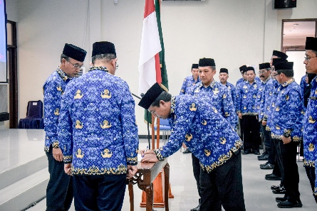 Netralitas dan Komitmen : Pesan Pj Bupati Ciamis pada Pengukuhan Dewan Pengurus KORPRI