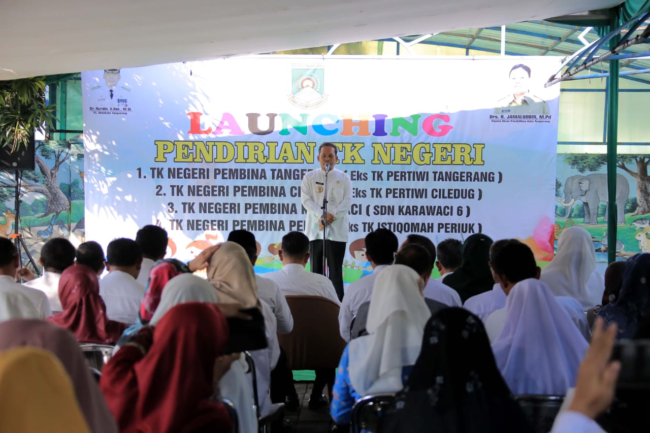 Resmikan Empat TK Negeri, Dr. Nurdin Berharap TK Negeri Ada di Setiap Kecamatan
