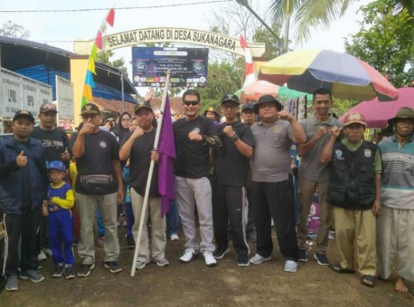 Jalan Santai Isi Hari Jadi Desa Sukanagara Ke 42 Tahun 2024