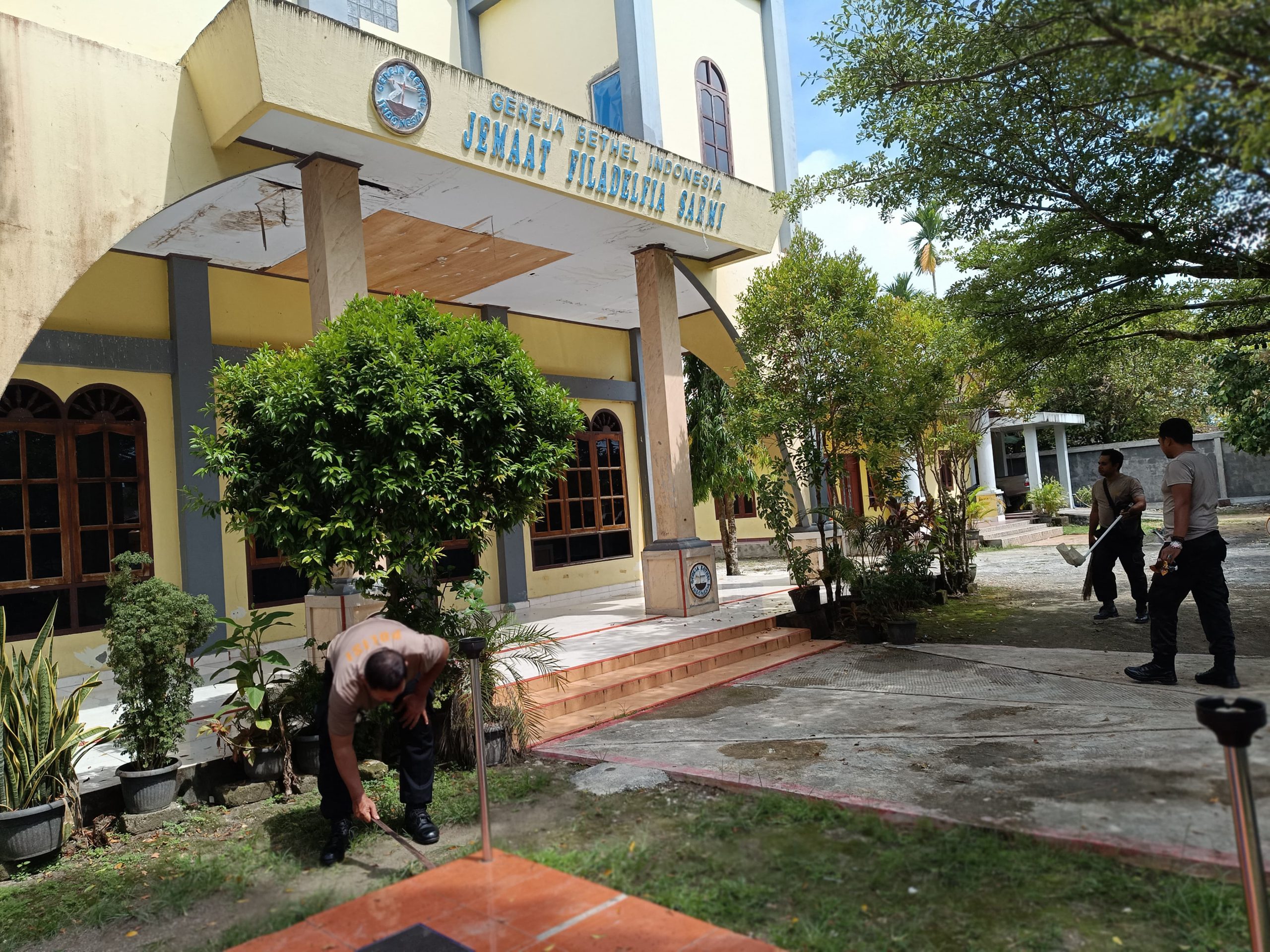 Menyambut Hari Bhayangkara Ke-78, Polres Sarmi Gelar Bakti Religi