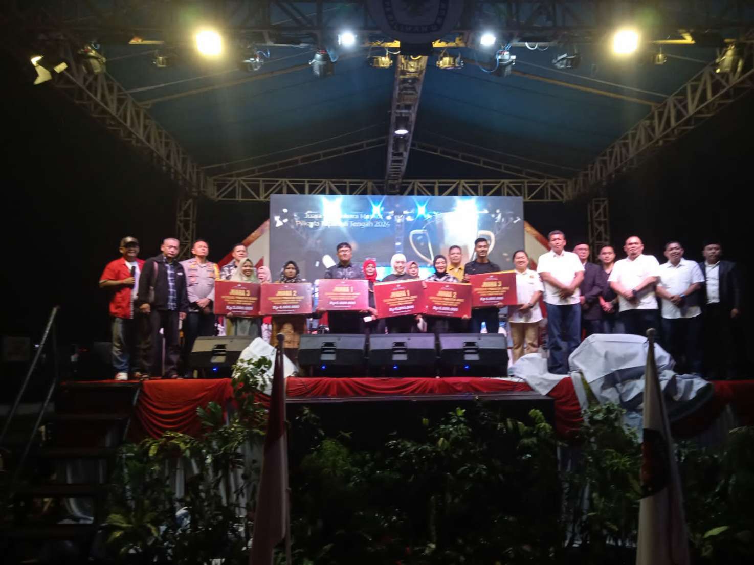 KPUD Tapteng Lakukan Peluncuran Tahapan Maskot dan Jingle Pemilukada Tapteng 2024