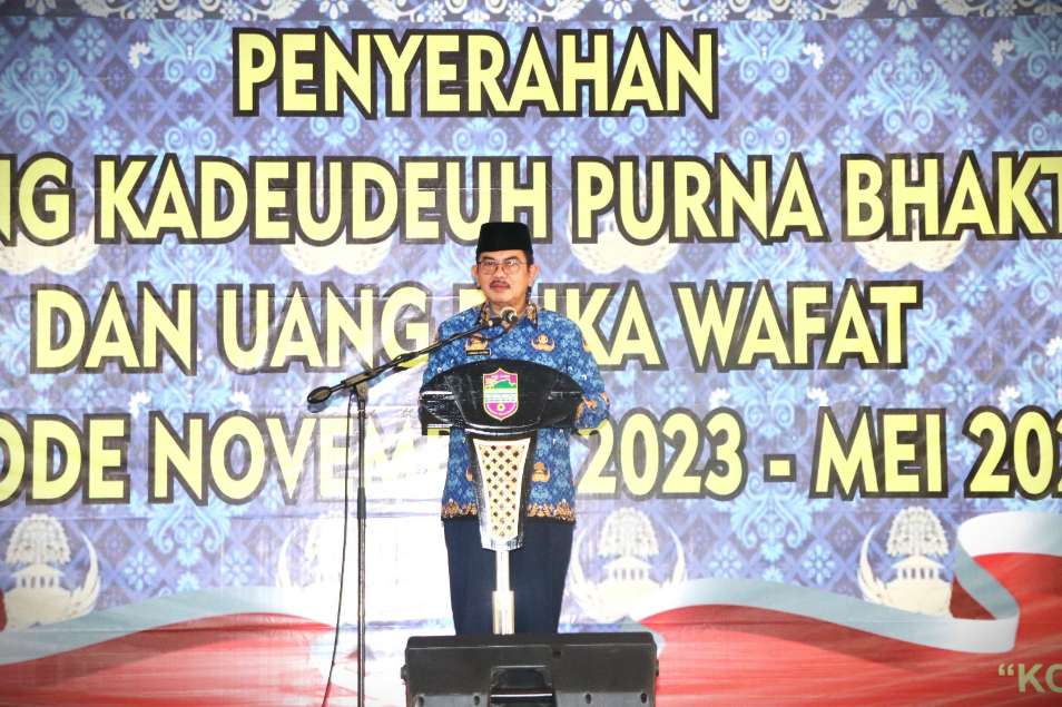 Sebanyak 397 Anggota KORPRI Purna Bakti Terima Uang Kadeudeuh