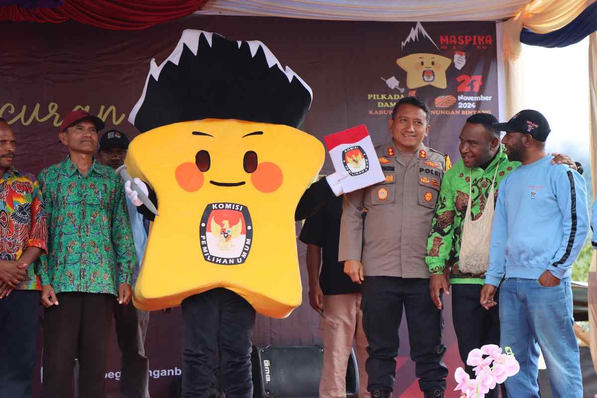 Kordiv Teknis KPU Provinsi Papua Pegunungan : Terimakasih TNI-Polri telah sukses amankan Pilpres dan Pileg 2024 Kab. Pegunungan Bintang