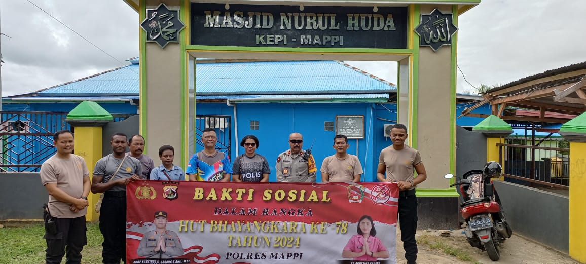 Bakti Religi Eratkan Tolerasi Umat Beragama Di Kabupaten Mappi