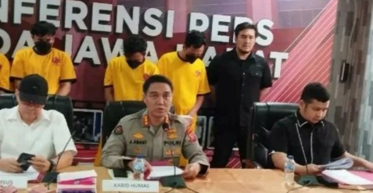 Diduga Penampung Dana Judi Online Jaringan Kamboja TCA Pria Asal Ciamis di Ringkus Polisi