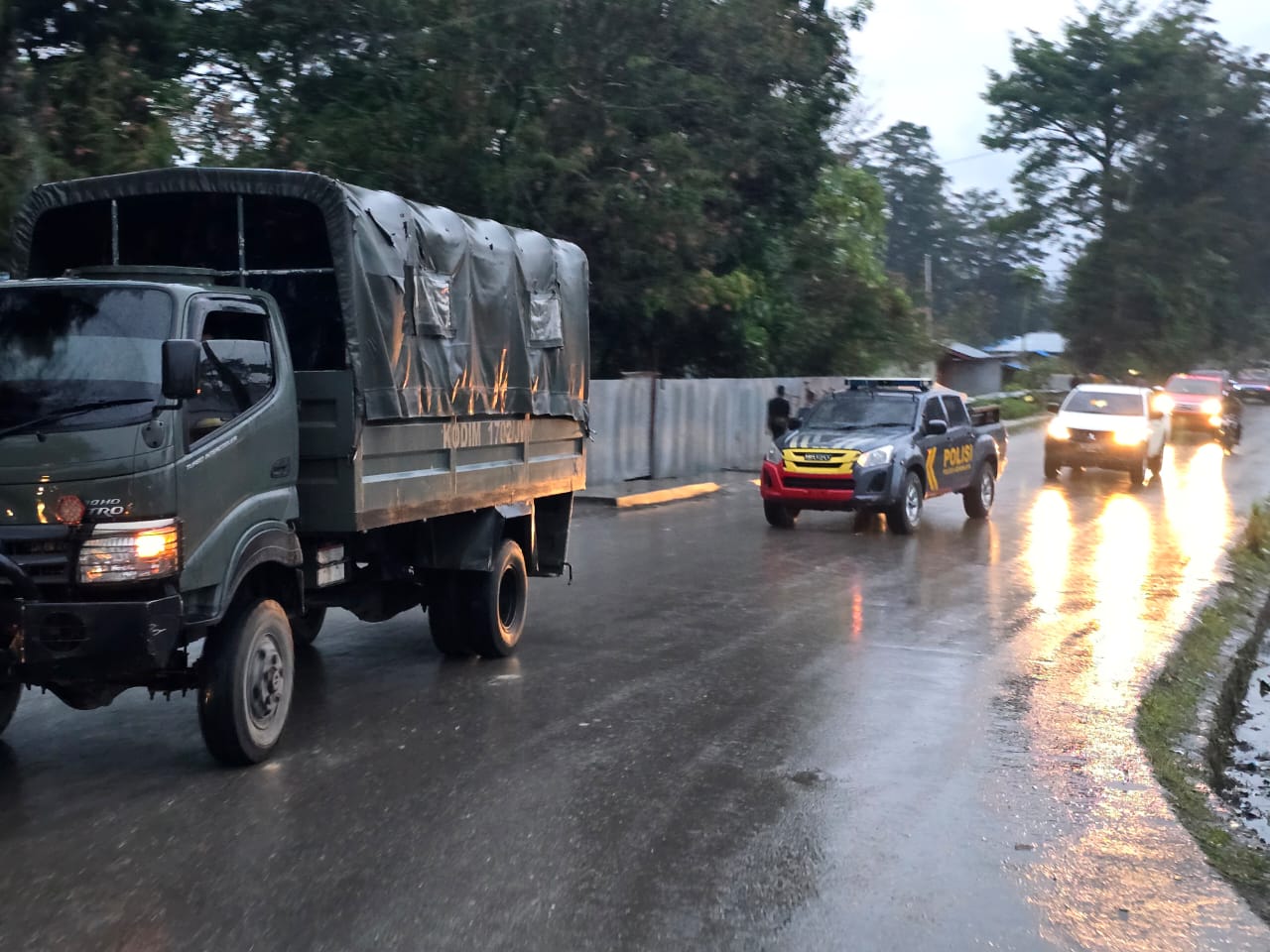 Cegah Gangguan Kamtibmas di Jayawijaya, TNI dan Polri Gelar Patroli Gabungan