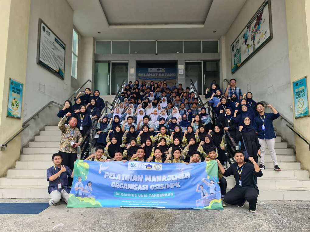 Sukses digelar! Pelatihan Manajemen Organisasi OSIS SMP Se Kota Tangerang di UNIS Tangerang Tingkatkan Kepemimpinan dan Manajemen Organisasi
