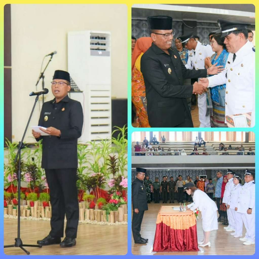 Pj. Bupati Tapteng Kukuhkan Perpanjangan Masa Jabatan 152 Kepala Desa Se-Tapteng