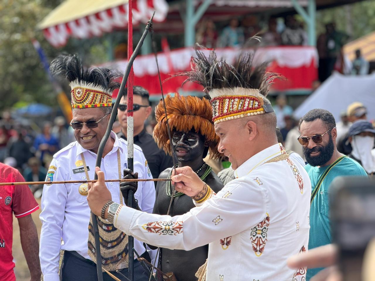 FBLB Ke 32 Resmi di Buka, Kasdim Jayawijaya: Lestarikan Budaya Untuk Jati Diri