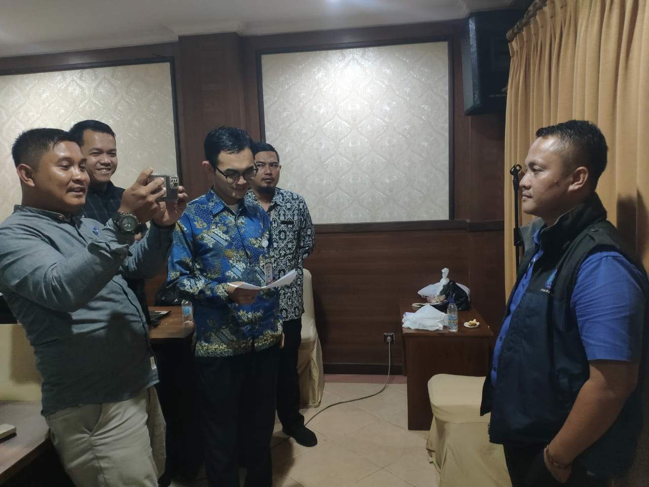 PWI IJTI IPJI Melaksanakan Bintek Kehumasan KPU Ciamis & 27 PPK se- Kabupaten Ciamis