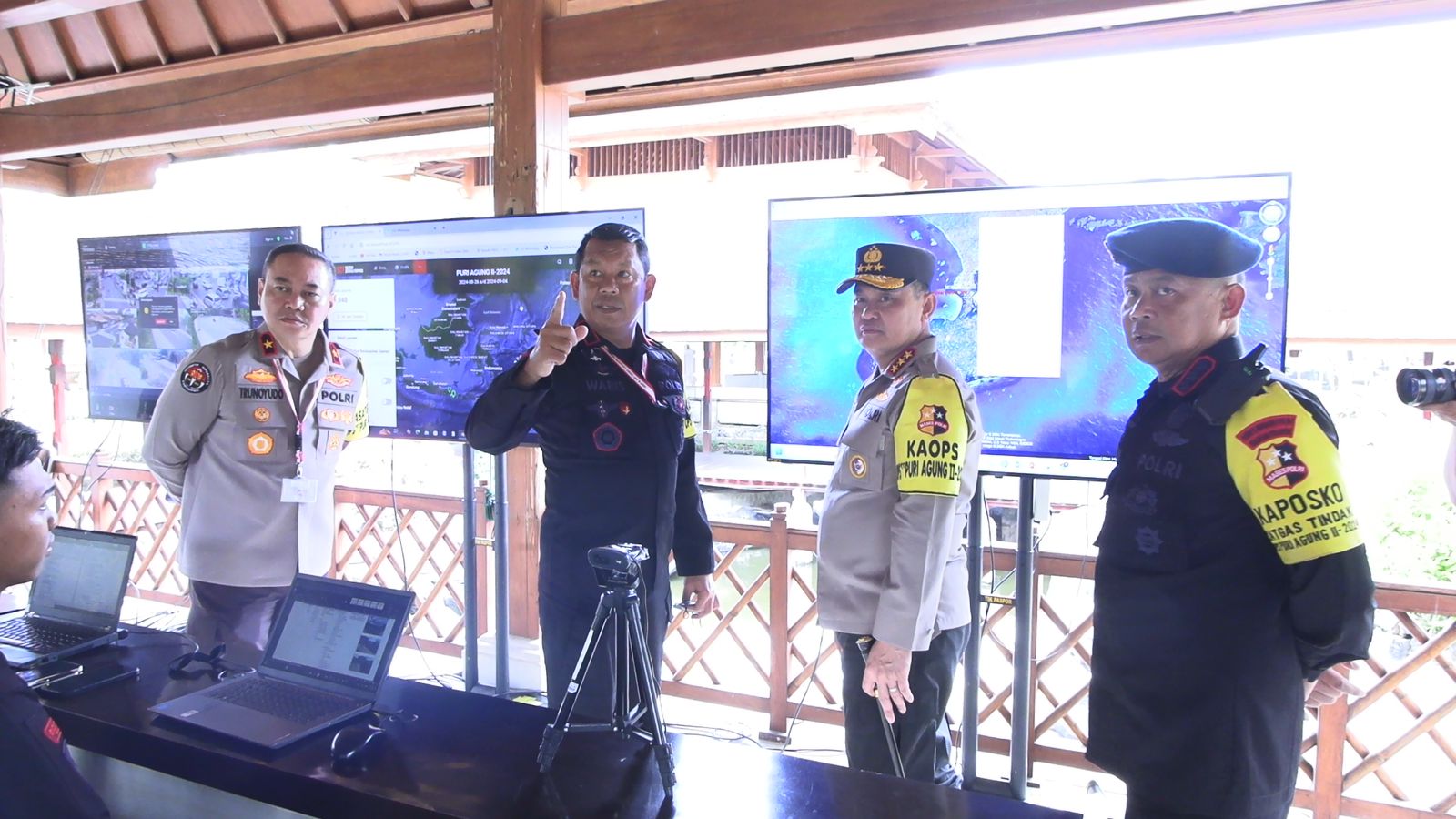 Komjen Fadil Imran Pantau Kesiapan Satgas Tindak dan Satgas Walrolakir Amankan KTT IAF ke-2