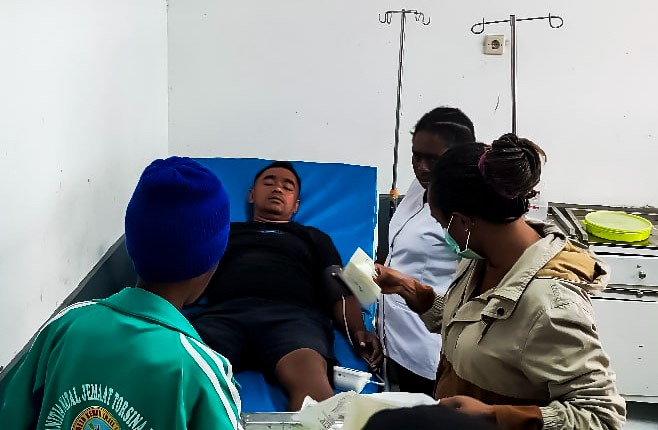KKB Bereaksi di Dogiyai, Sopir Truk Mengalami Luka Tembak