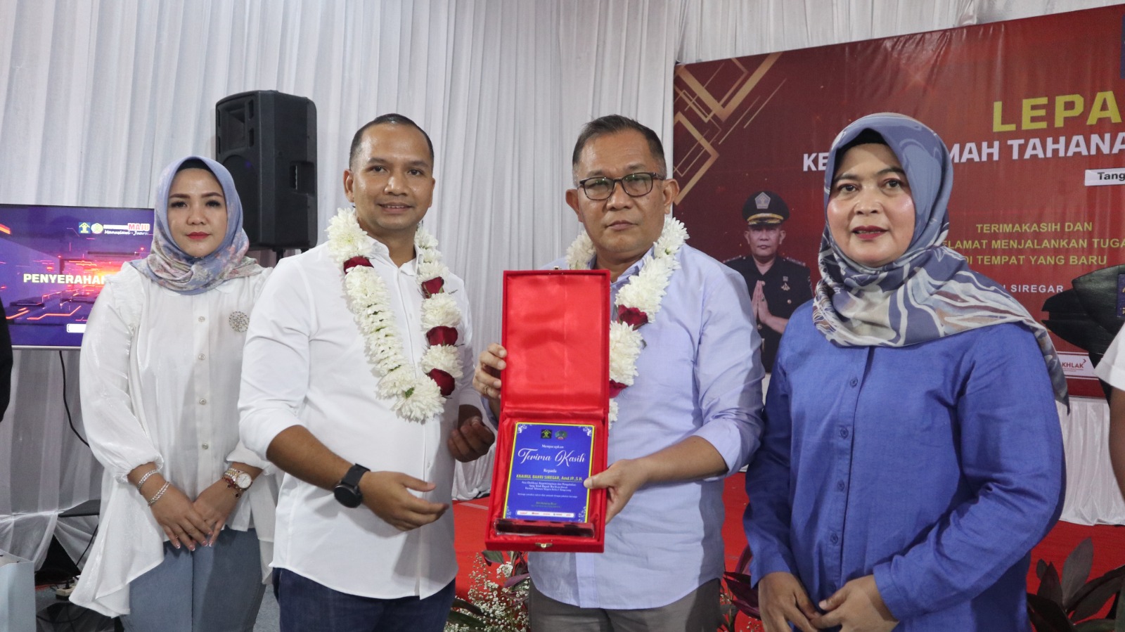 Lepas Sambut Kepala Rutan Kelas I Tangerang Serta Sertijab Ketua Dharma Wanita