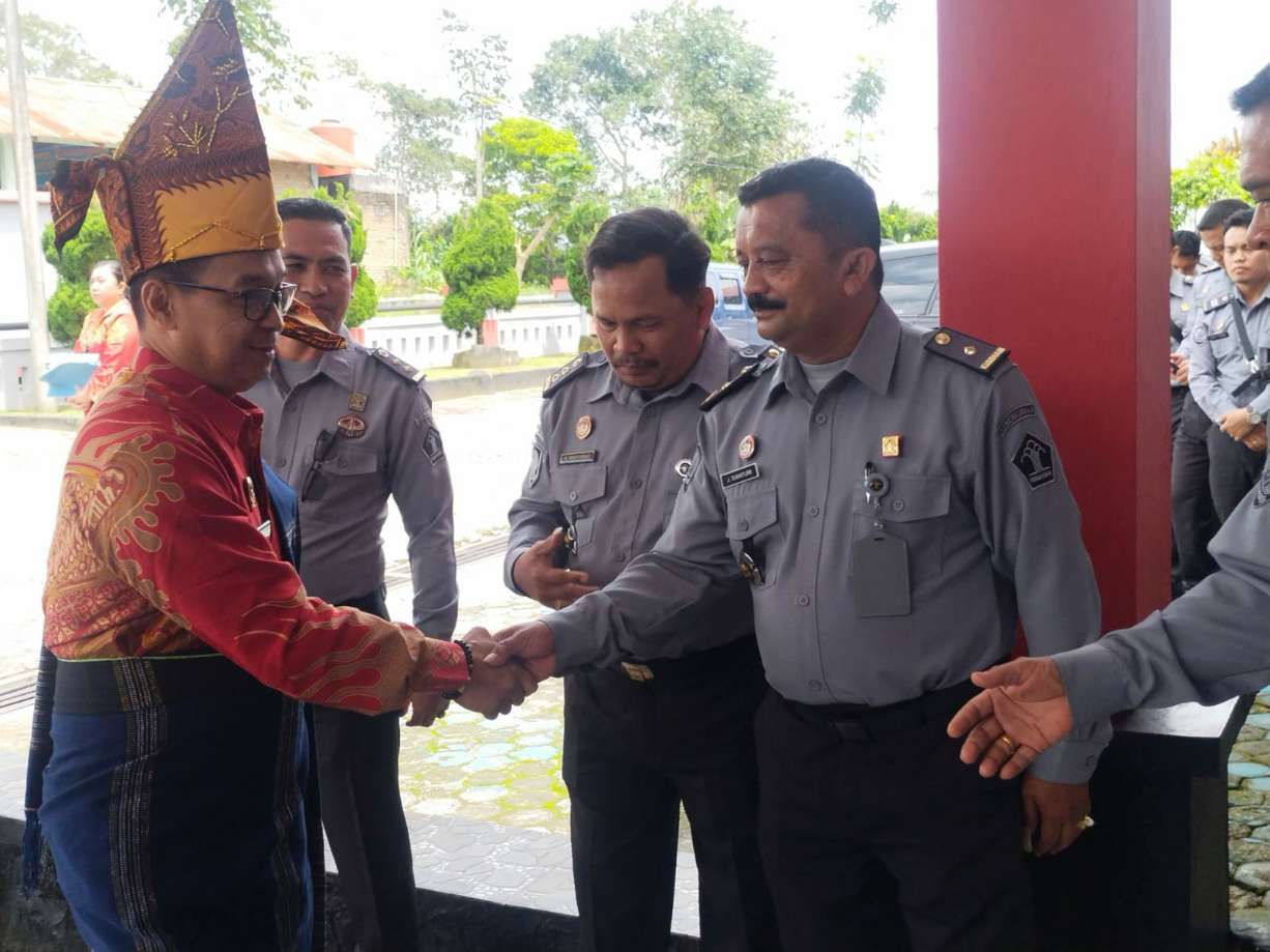 Direktur Pembinaan Narapidana dan Anak Binaan ke Lapas Narkotika Kelas IIA pematang siantar
