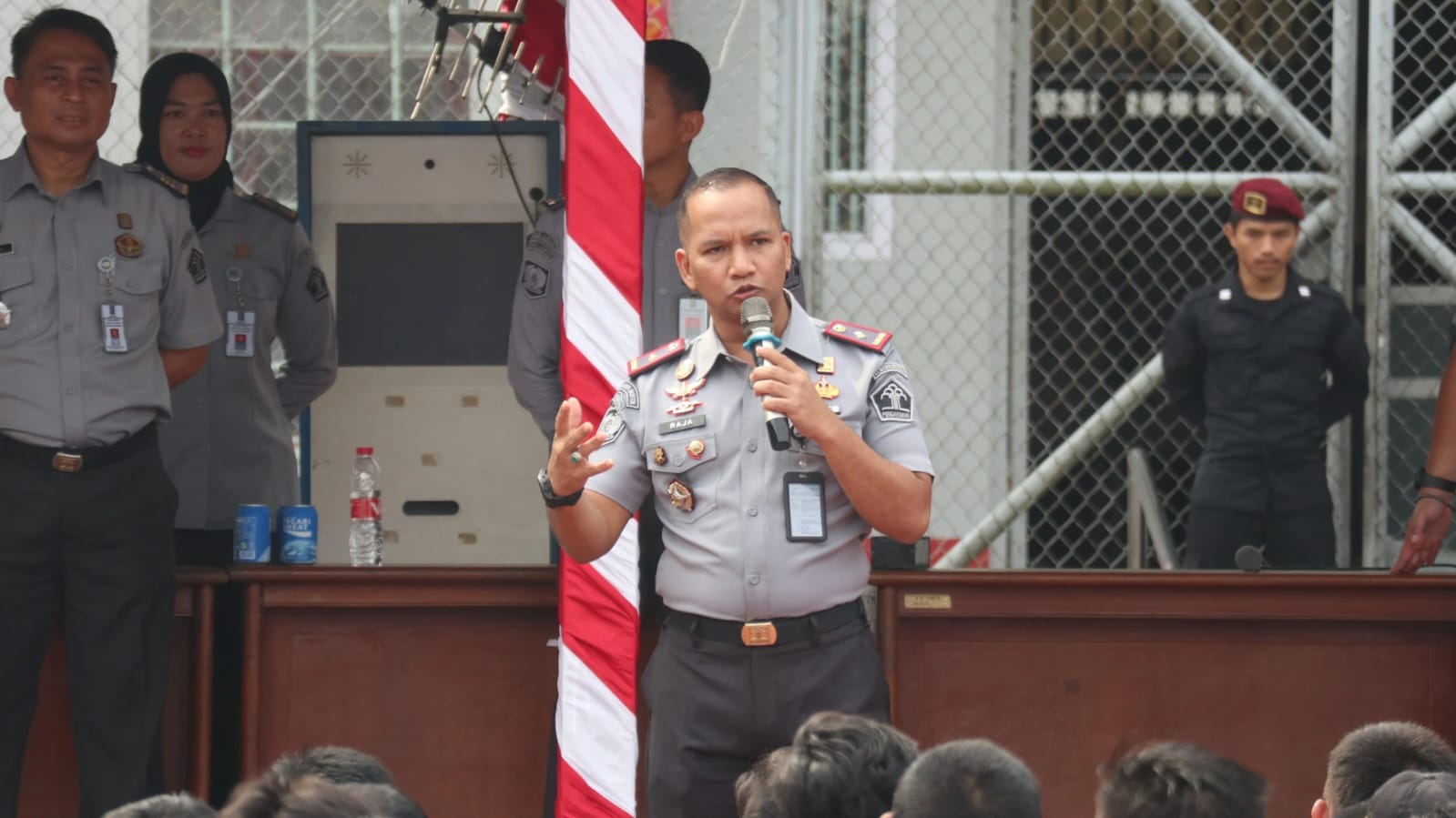 Perdana Menyapa, Karutan berikan Arahan kepada seluruh Warga Binaan