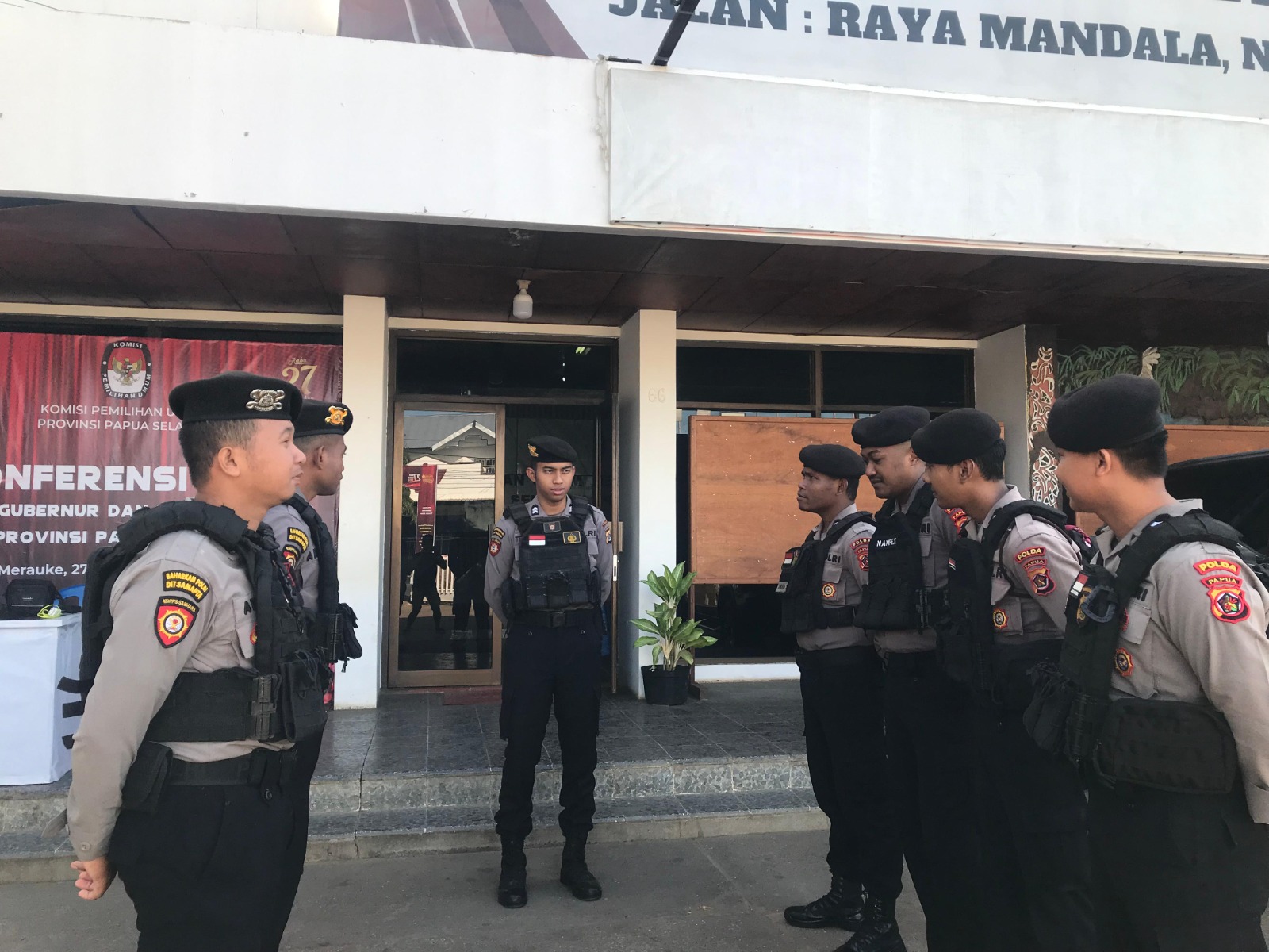 Satgas OMPC II Papua Selatan Siaga 24 Jam Jelang Penetapan Paslon Pilkada 2024