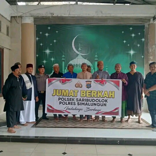Polsek Saribudolok Gelar “Jumat Curhat” di Masjid Raya, Sampaikan Pesan Kamtibmas Jelang Pilkada 2024