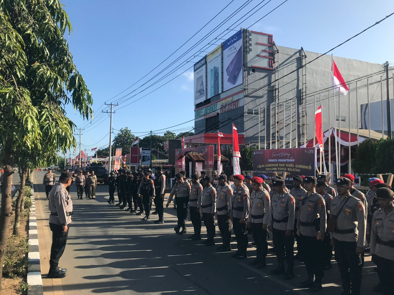 Satgas OMPC II 2024 Apresiasi Situasi Kamtibmas Aman dan Kondusif di Wilayah Prov. Papua Selatan