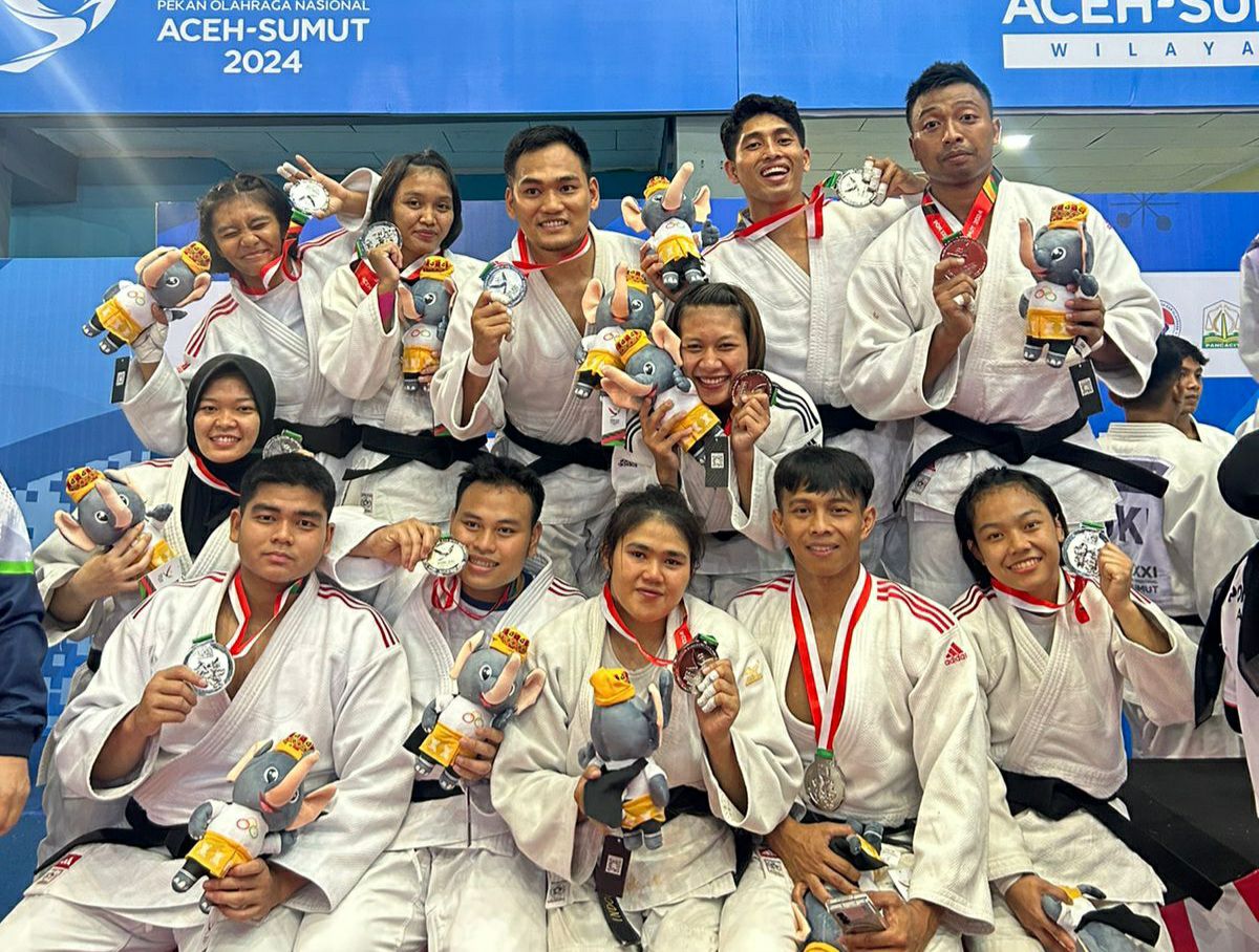 3 Atlet Judo Polri Tambah Emas dan Perak di PON XXI Aceh Sumut