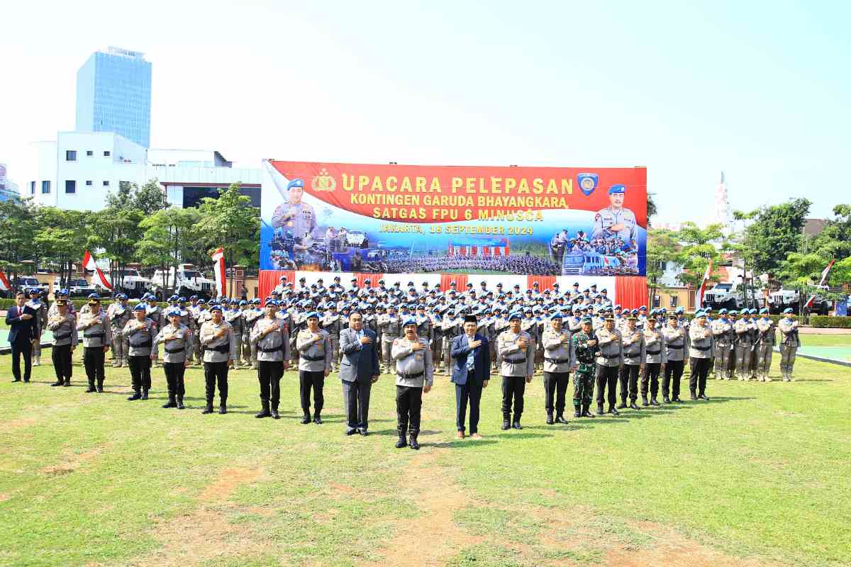 Ikut Jaga Perdamaian Dunia, Polri Kembali Kirim Satgas FPU ke Afrika Tengah