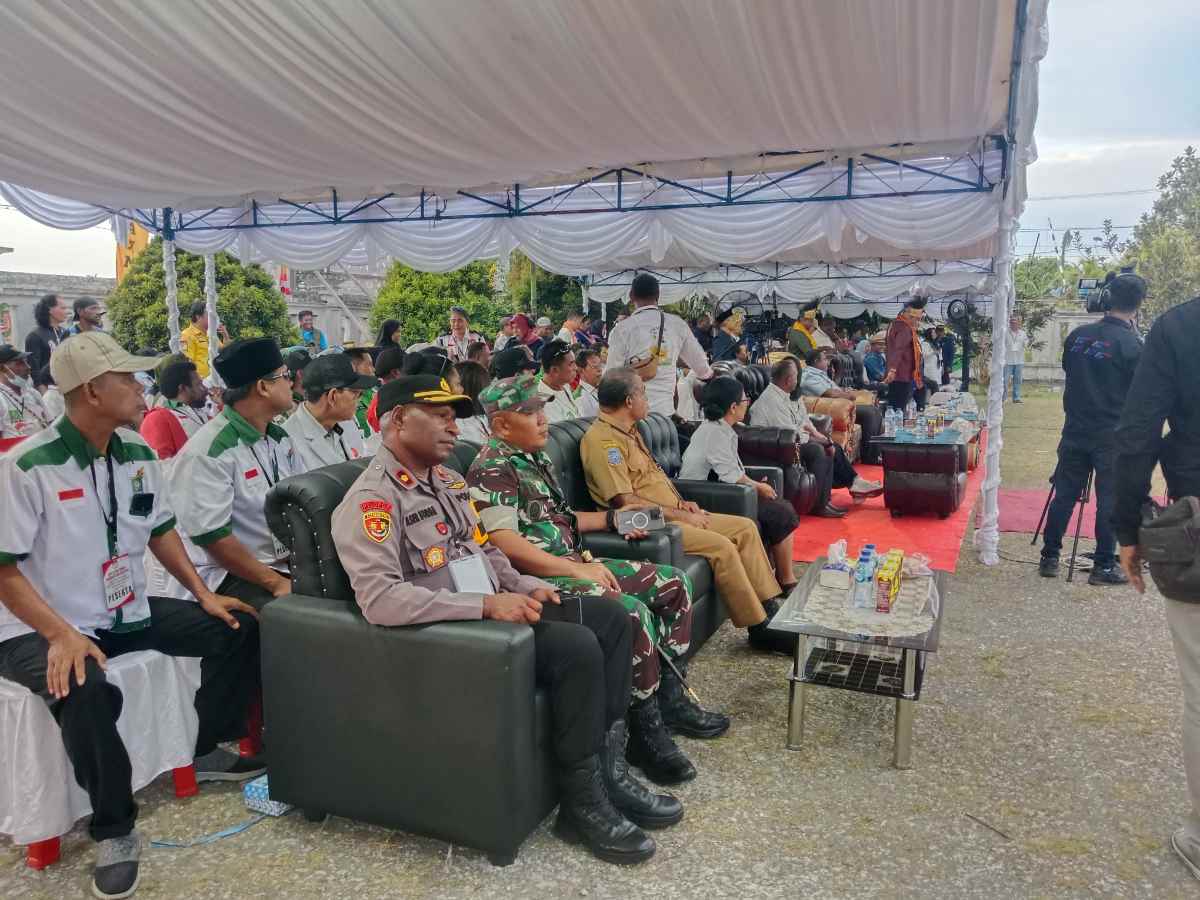 Penetapan dan pengundian nomor urut Paslon Bupati dan Wakil Bupati Sarmi