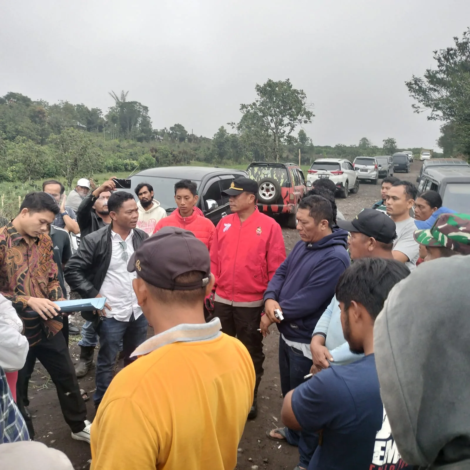 Polsek Saribudolok Amankan Kamtibmas dan Atasi Konflik Portal Jalan di Dusun Hoppoan
