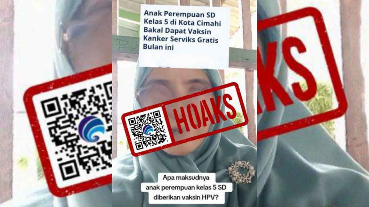 [HOAKS] Seks Bebas, Pemberian Vaksin HPV dan Alat Kontrasepsi dilegalkan