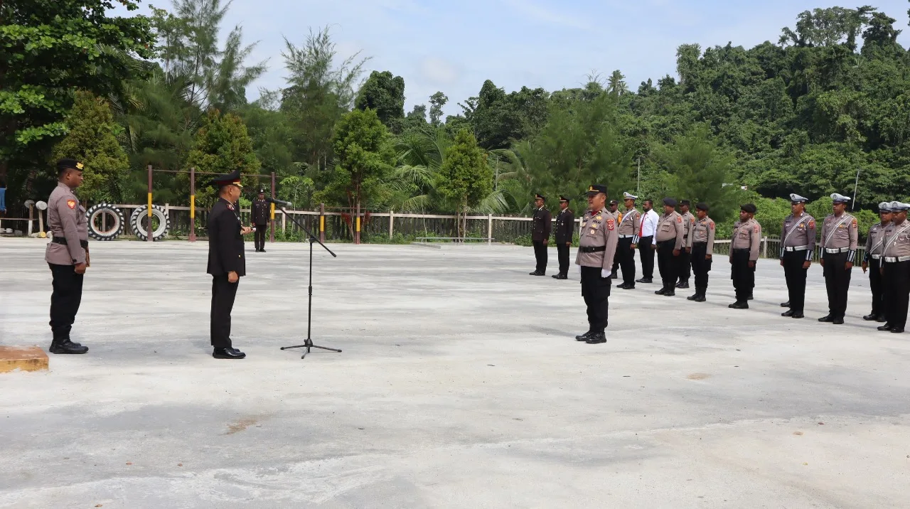 Upacara memperingati Hari Kesaktian Pancasila Polres Sarmi