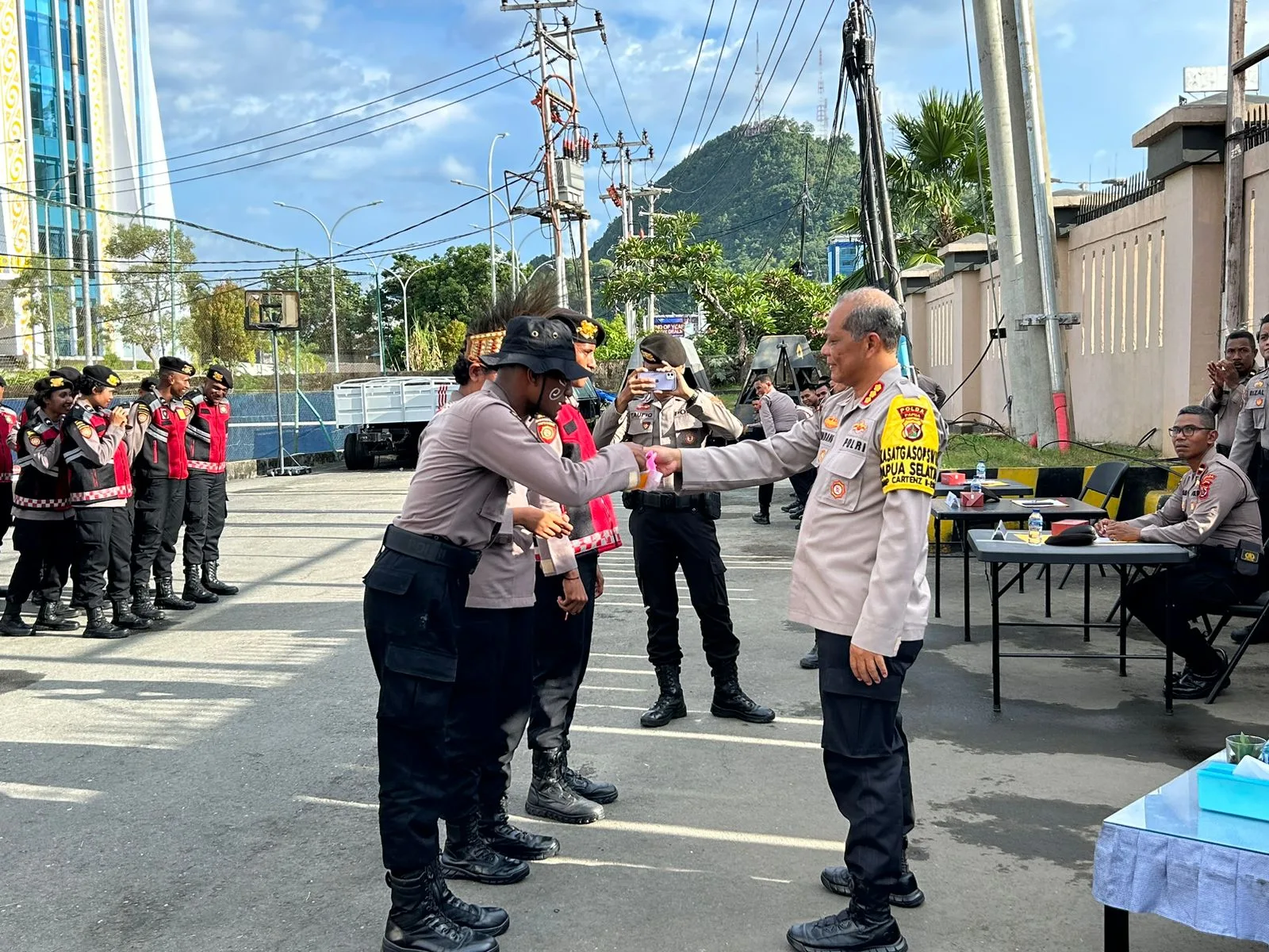 Ditsmapta Polda Papua Gelar Kegiatan Lomba Tari Kreasi