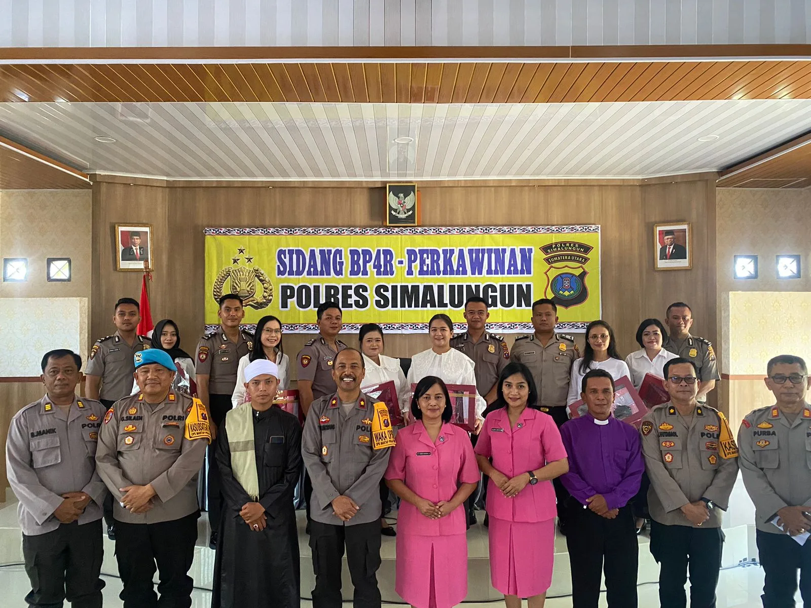 Polres Simalungun Gelar Sidang BP4R Perkawinan