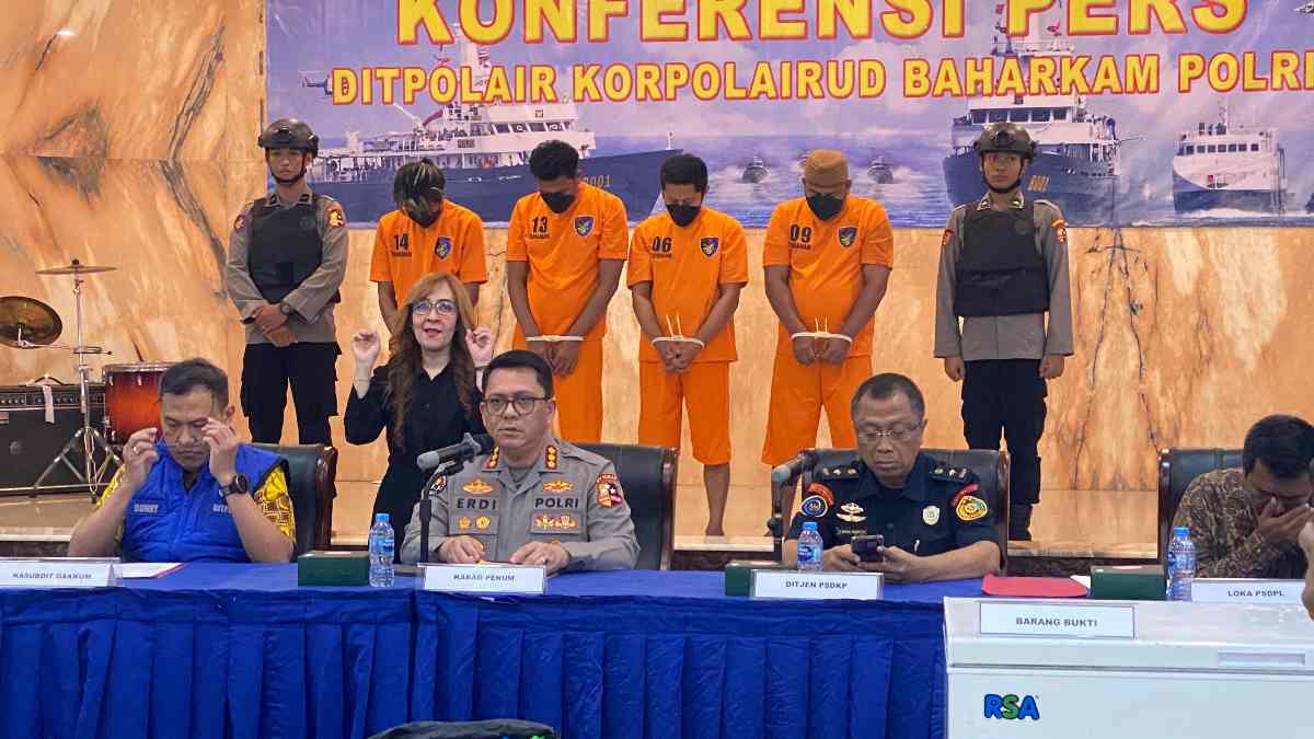 Ditpolair Baharkam Polri Amankan 4 Pelaku Penyelundupan 134 Ribu Baby Lobster di Banten, Negara Dirugikan Rp32,8 Miliar