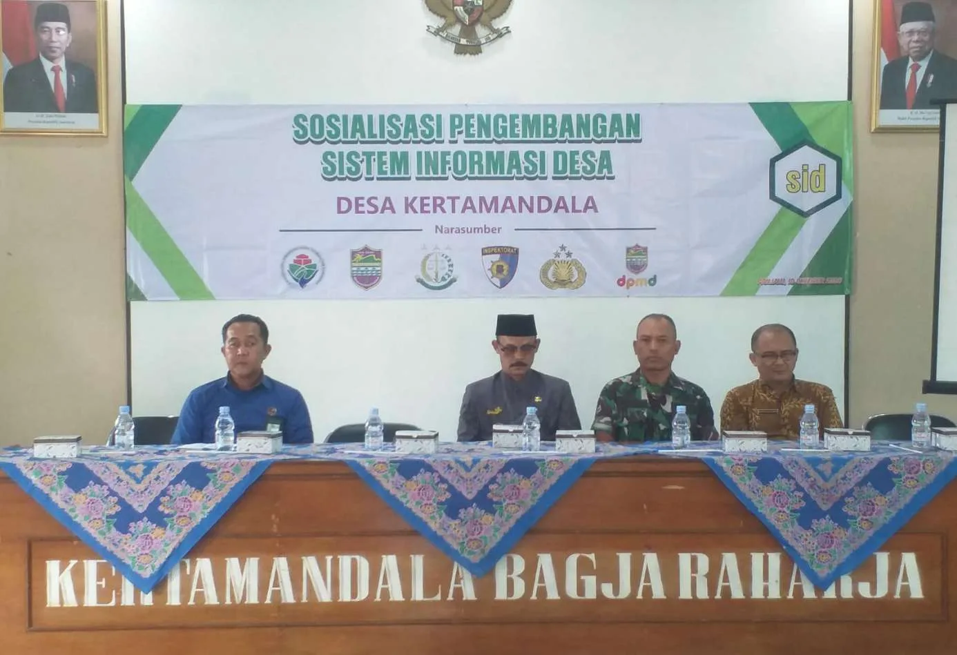 DPC IPJI Ciamis Ikuti Sosialisasi Pengembangan SID di Kertamandala Panjalu