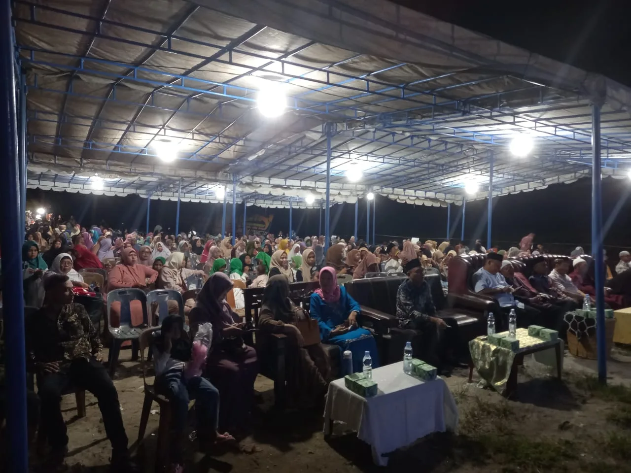 Kapolsek Perdagangan Hadiri Peringatan Maulid Nabi di Masjid Al Jihad, Ajak Masyarakat Tingkatkan Ukhuwah Islamiyah