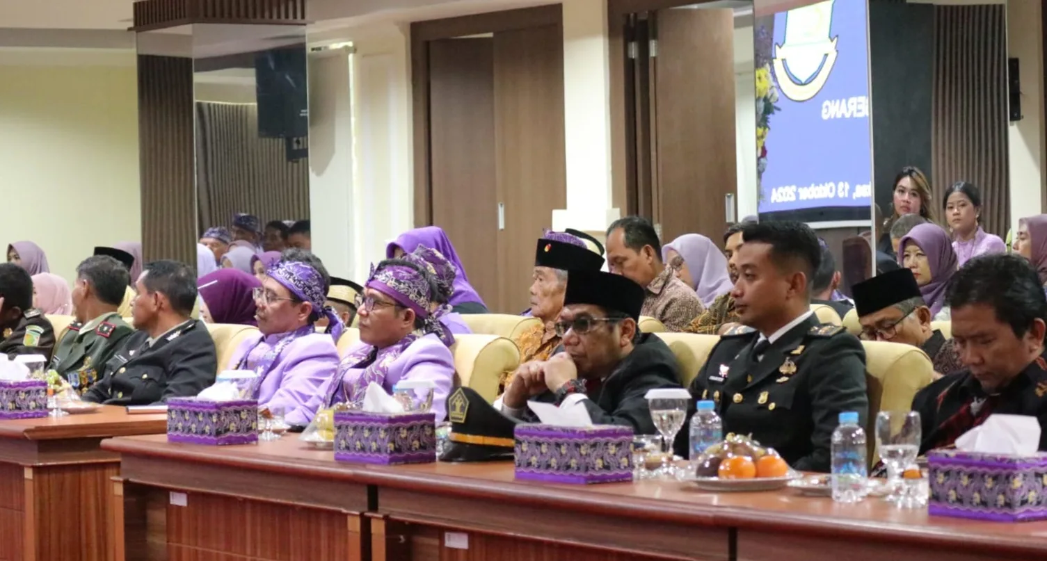 HUT Ke-392 Kabupaten Tangerang, Rutan Tangerang Hadiri Rapat Paripurna