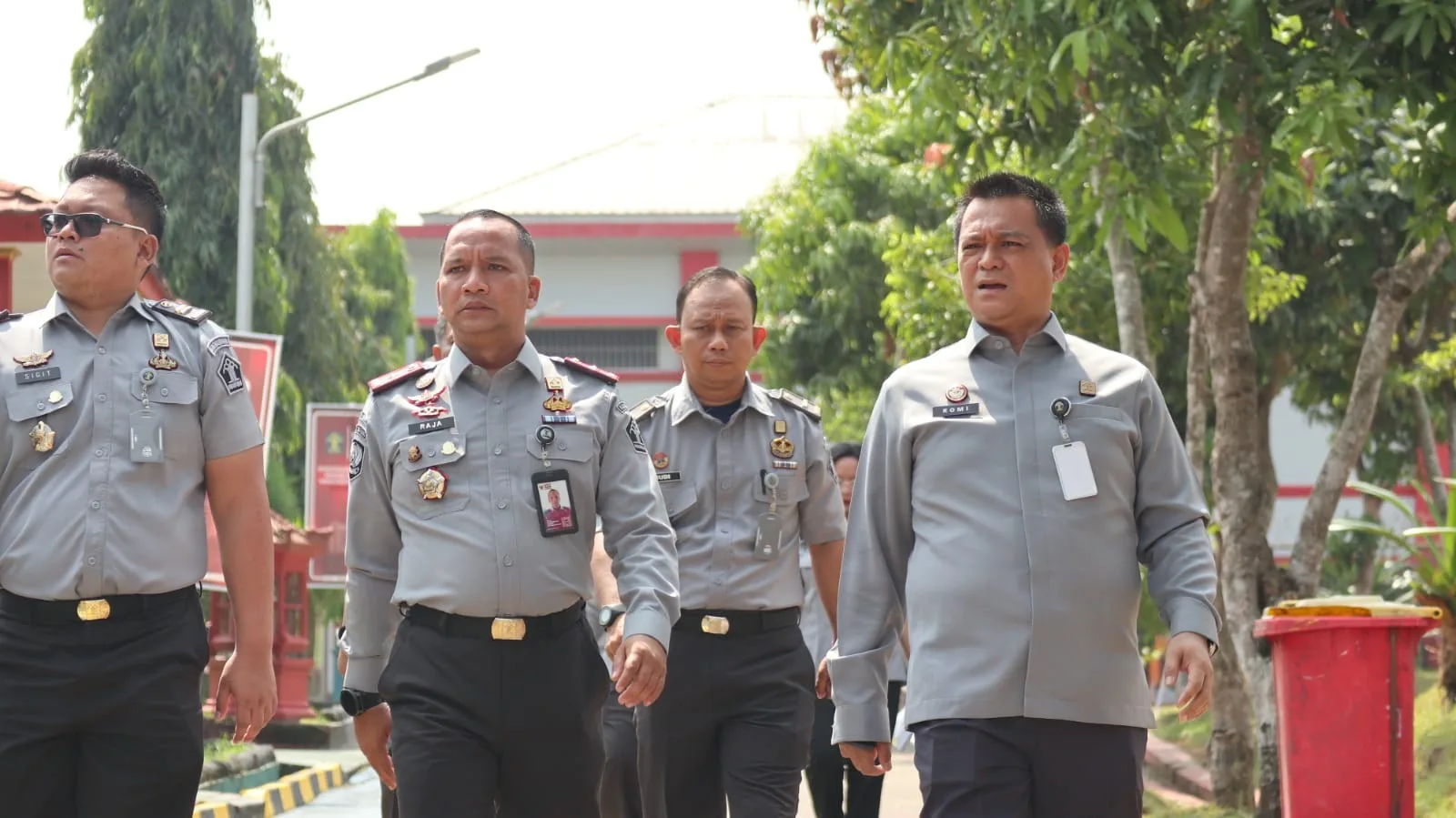Rutan Kelas I Tangerang Terima Kunjungan BINTORWASDAL Kepala Kantor Wilayah Kemenkumham Banten