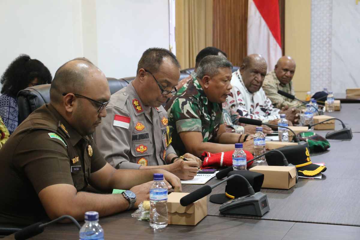 Rapat Koordinasi dan Diskusi Pelanggaran HAM di Papua Pegunungan, Kasdim Jayawijaya: Harus Dipahami dan Diselesaikan