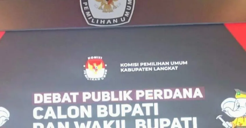 Debat Kandidat Perdana Paslon Pilkada Langkat, Iskandar Sugito-Adli Tama No:02 Unggul Telak
