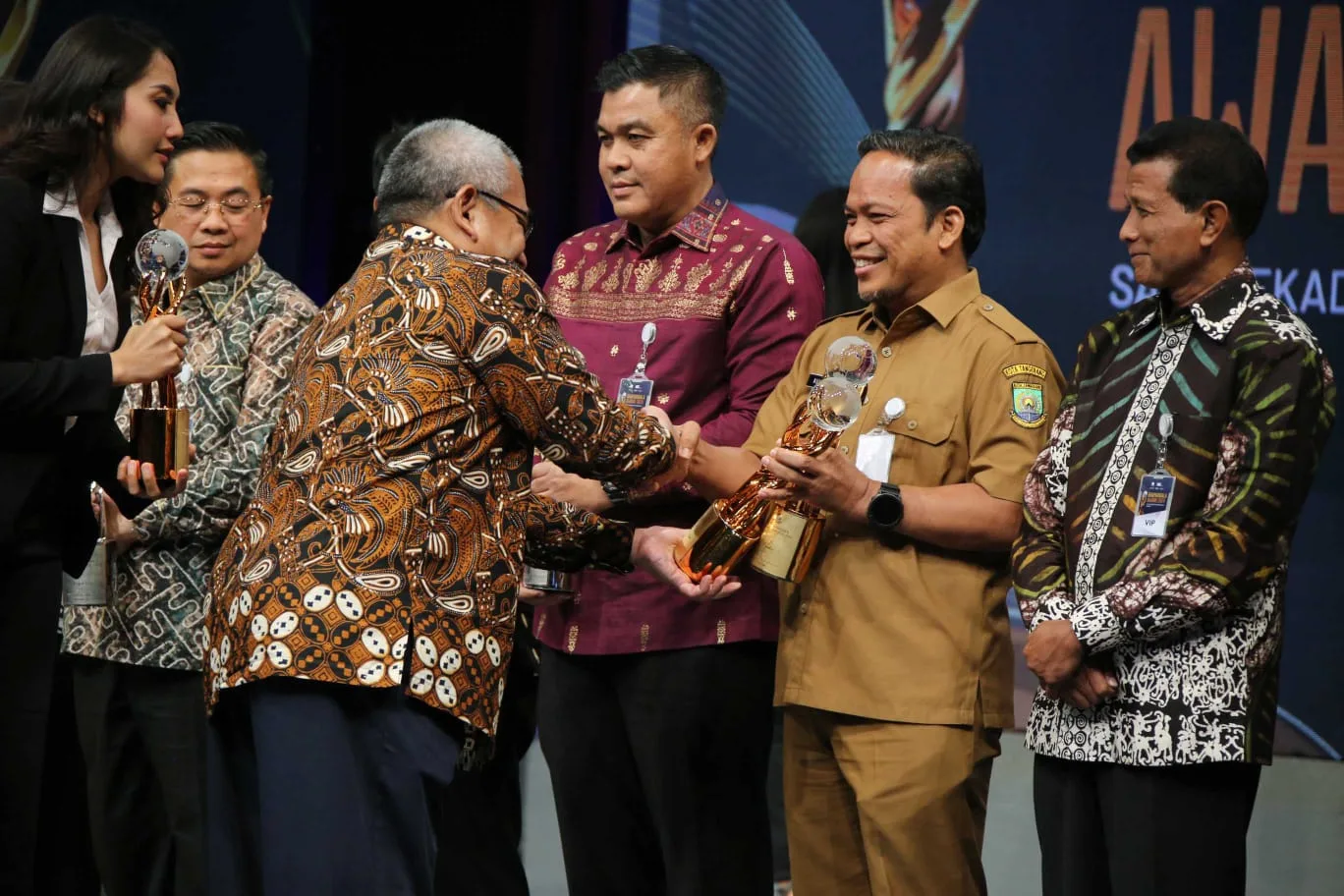 Terbaik dalam Pemanfaatan Jaringan, Pemkot Sabet Dua Award dari BIG 