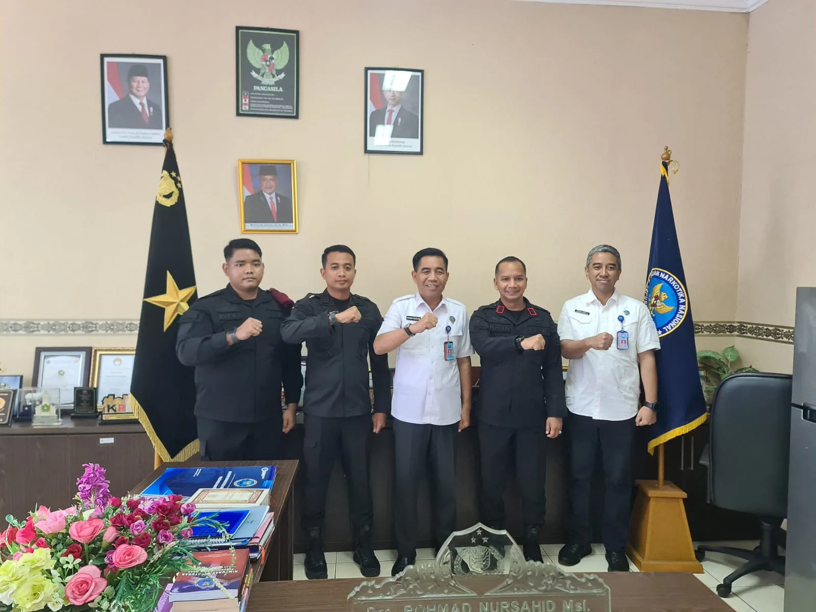 Kunjungi BNNP Banten, Kepala Rutan Tangerang Perkokoh Sinergi untuk Lawan Narkoba