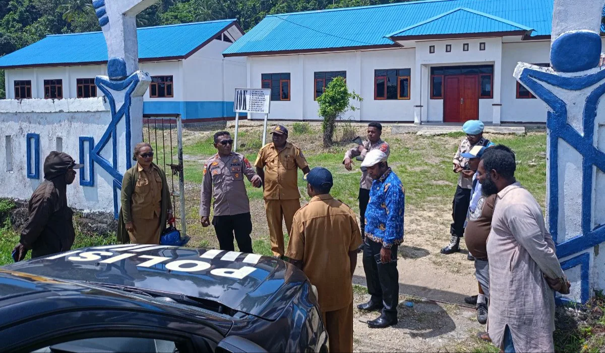 Polsek Sarmi Kota Merespon Pemalangan di Tiga Titik Lokasi Berbeda