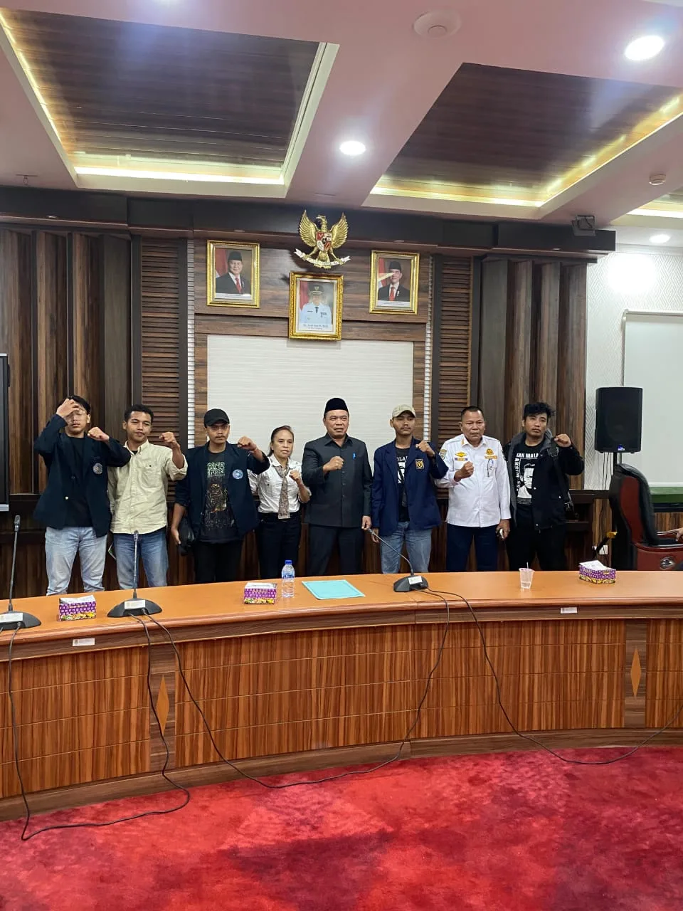 Keluhan Forum aksi Mahasiswa Tangerang Di dengar oleh DPRD DAN DISHUB