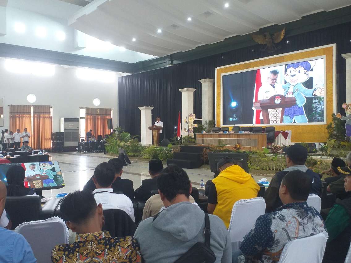 P,j  Bupati Ciamis Buka Rapat Pleno Terbuka Rekapitulasi Hasil Pilkada 2024, 