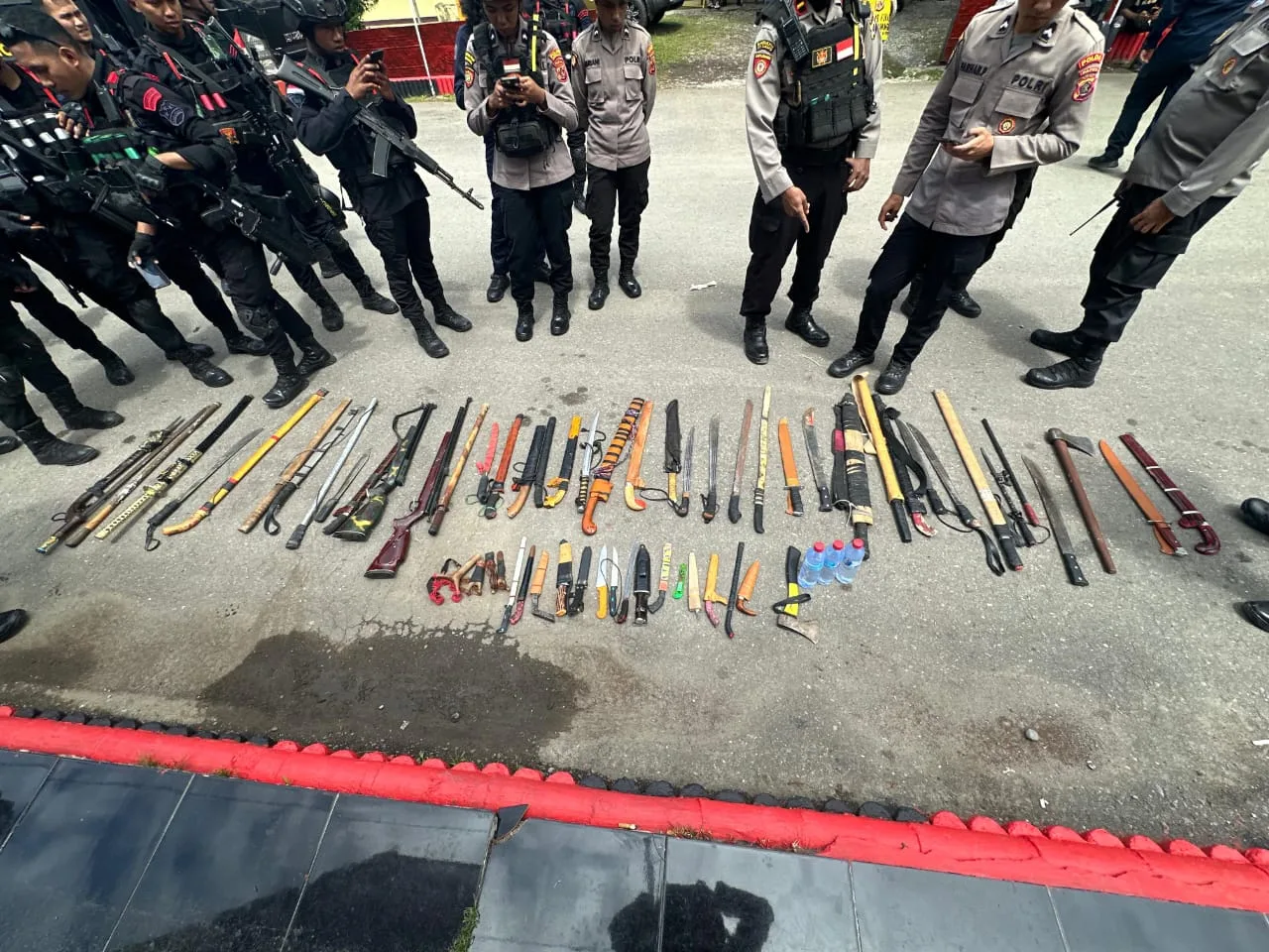 Polri gelar patroli dan razia dalam rangka Harkamtibmas pasca Pilkada 2024