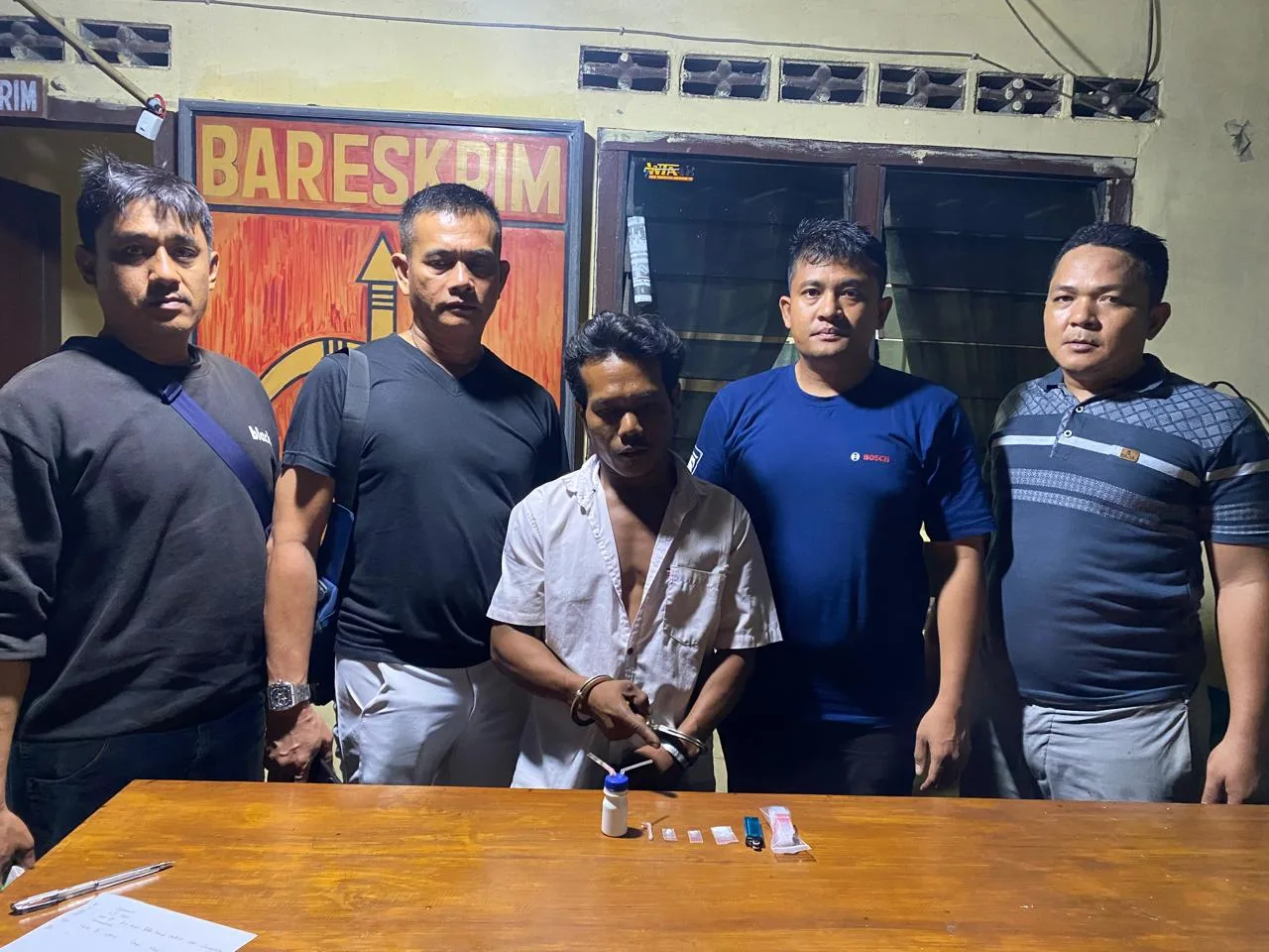 Polsek Bosar Maligas Resor Simalungun Berhasil Ungkap Peredaran Narkoba di Ujung Padang