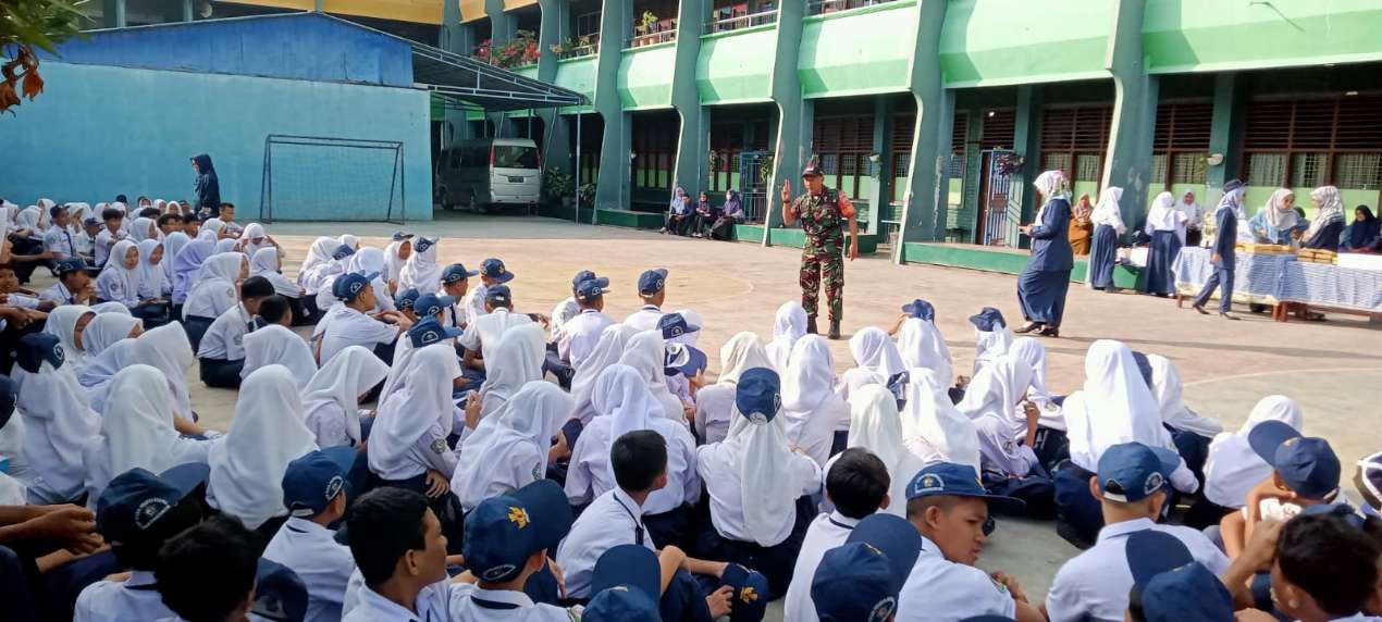 Kenali bangsa kita, dan Ciptakan prestasi, Sambutan Babinsa Sebagai Pembina Upacara