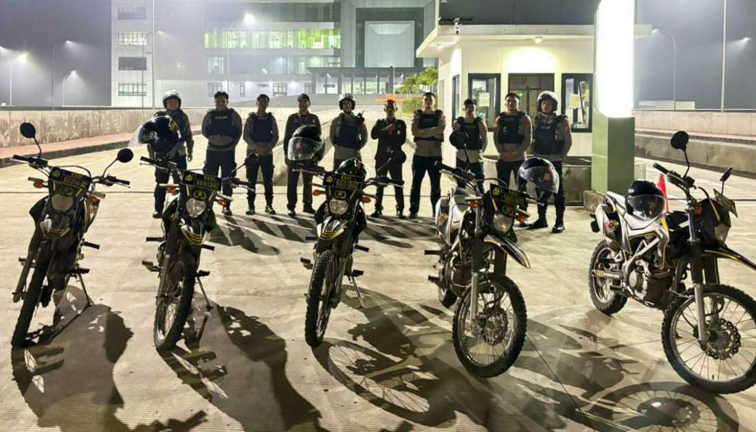 Polresta Tangerang Amankan Aksi Unjuk Rasa di Proyek Urugan Tanah PIK2 Kecamatan Kronjo