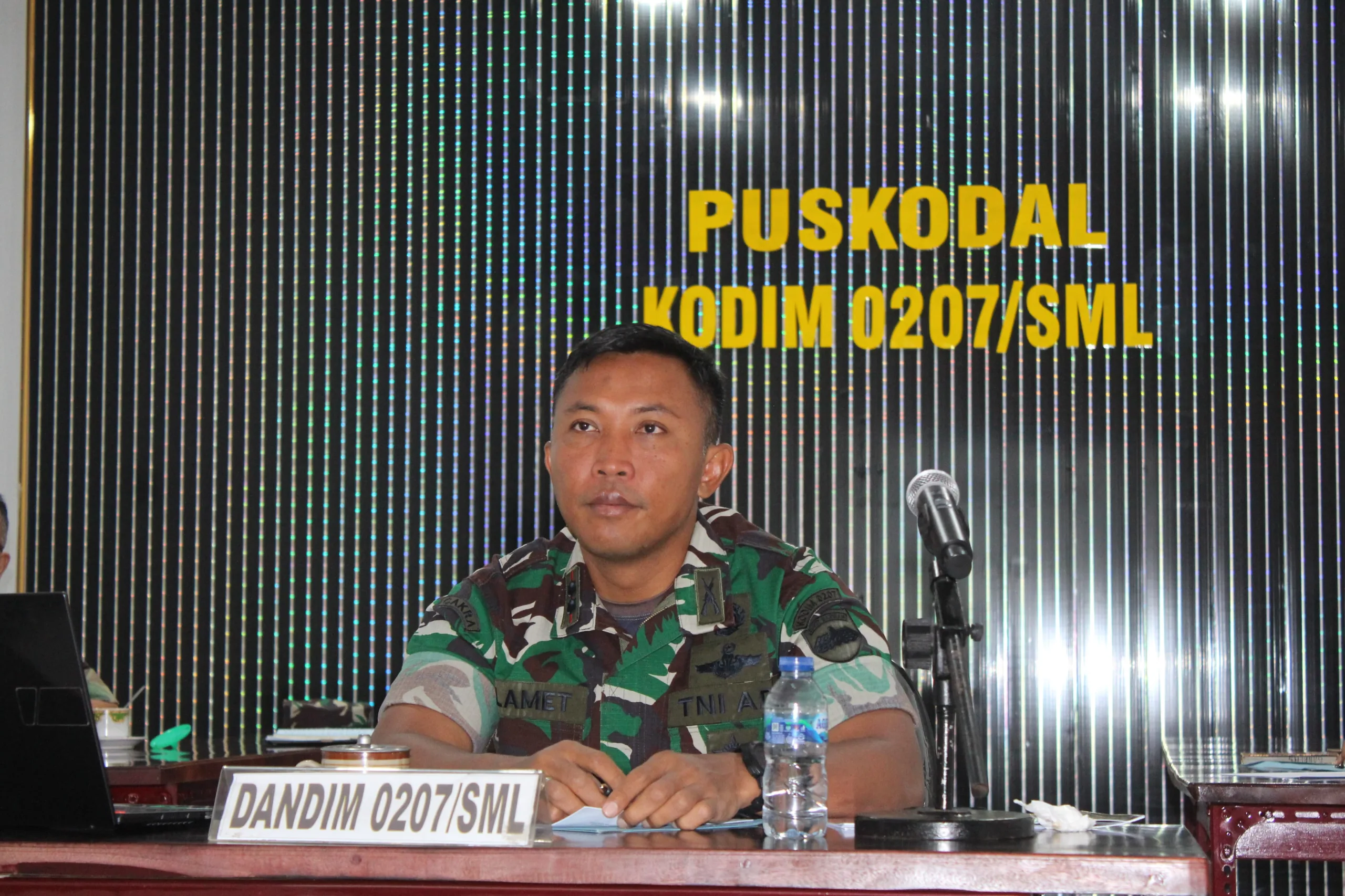 Dandim 0207/Simalungun Hadiri Rapat Koordinasi Virtual yang Dipimpin oleh Dirjen Tanaman Pangan Kementerian Pertanian RI